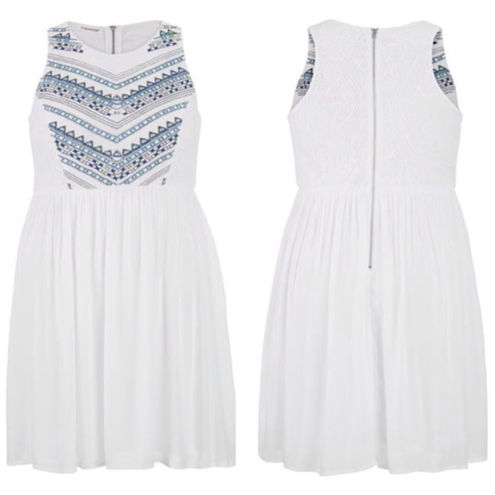 Maurices Sleeveless Embroidered Dress NWT Size 2X